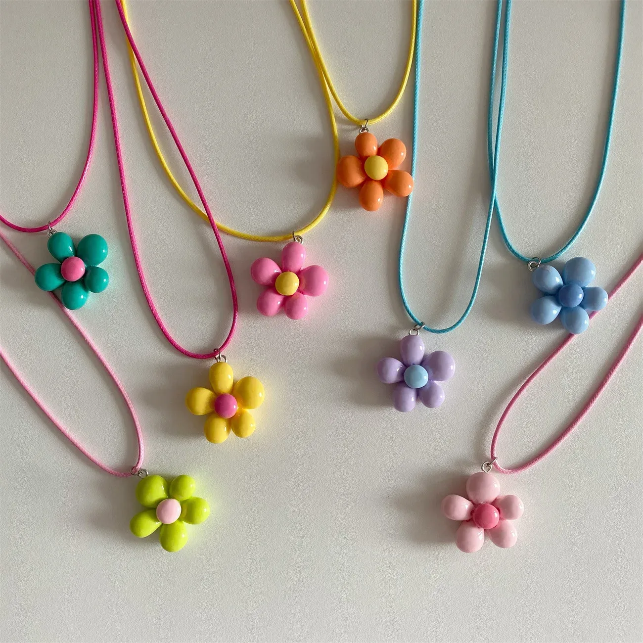 Bunte Blumenkette 2