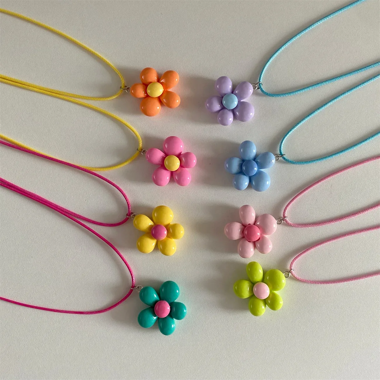 Bunte Blumenkette 3