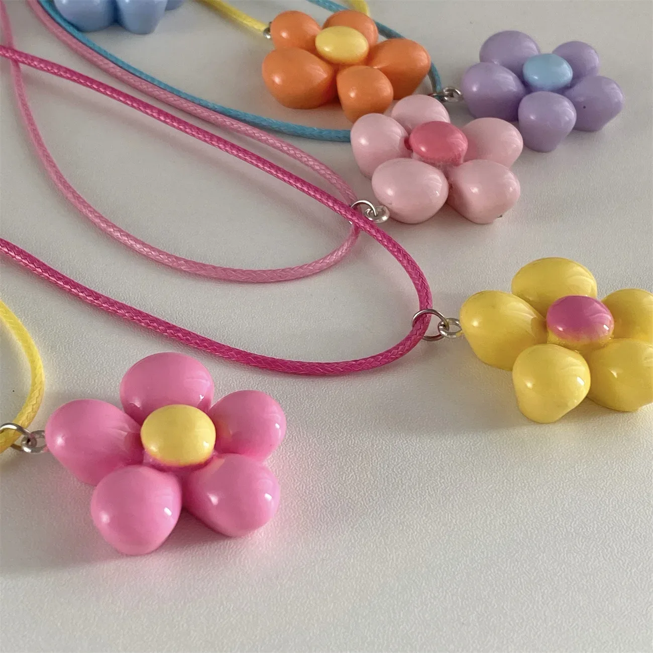 Bunte Blumenkette 4