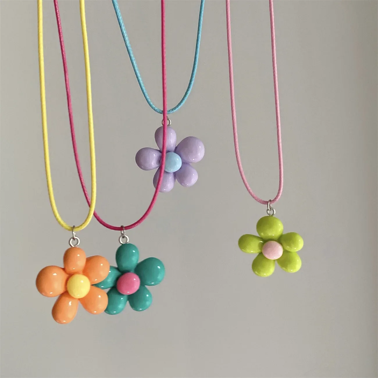 Bunte Blumenkette 5