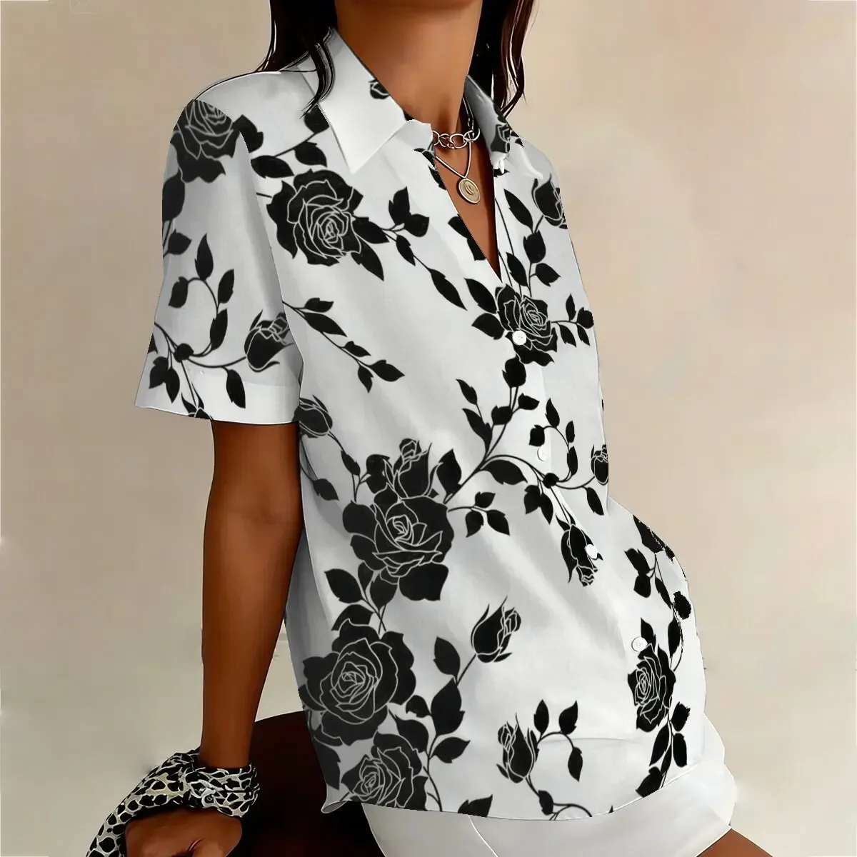 Bluse Seidensticker Schwarze Rose 3