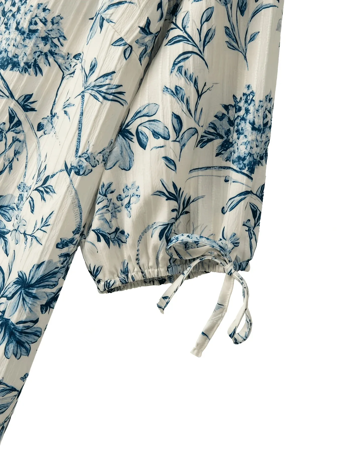 Bluse Mit Streifen Und Blumen 6