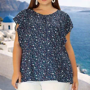Bluse Mit Kleinen Blumen 1