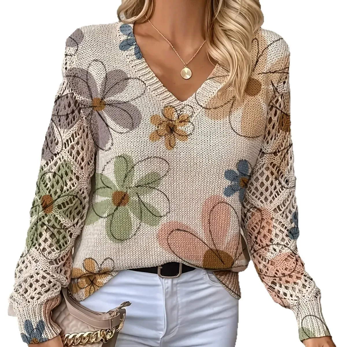 Flower Power Sweater 4