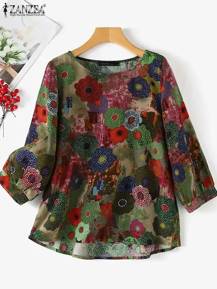 Floral Blouse Cotton 2