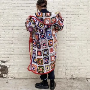 Crochet Flower Sweater 1