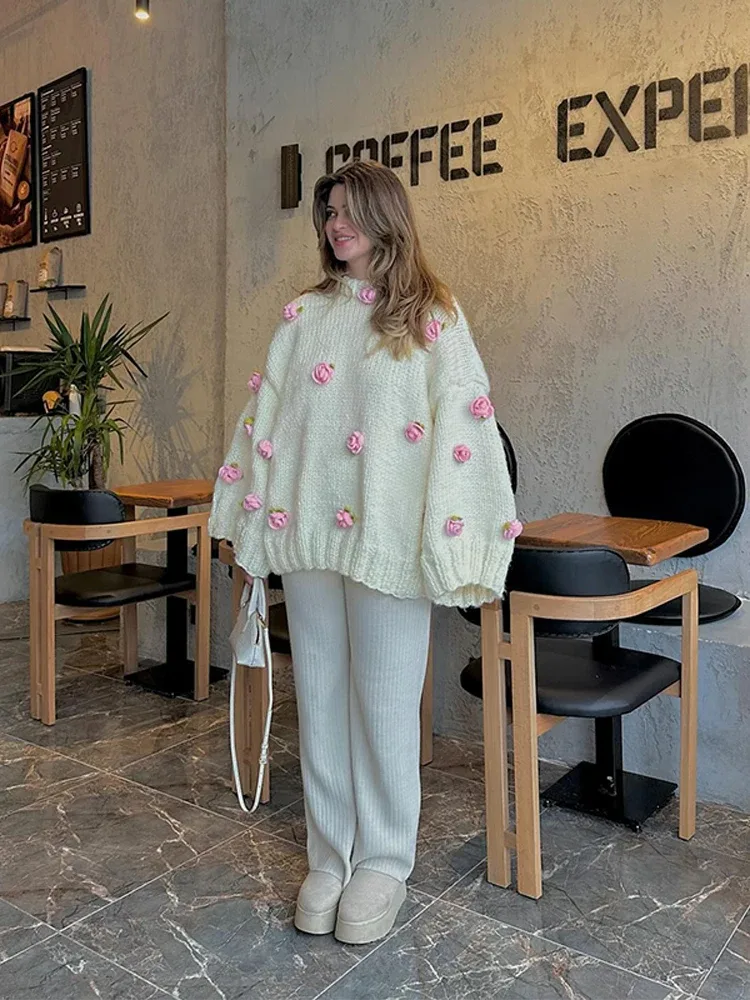Harvest Flower Sweater Ravelry 3