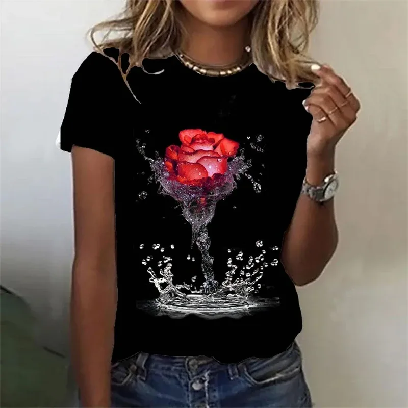 Bluse Mit Rosen Logo 1