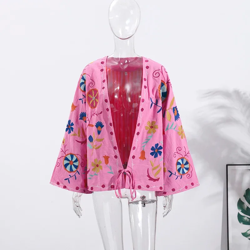 Flower Embroidered Jacket 7