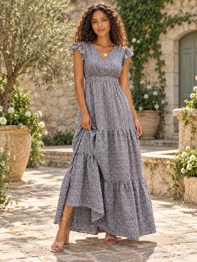 Dress Long Floral