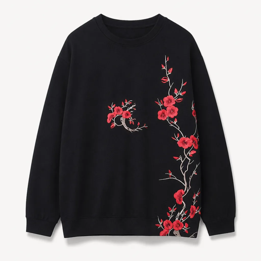 Blumen Pullover Männer 1