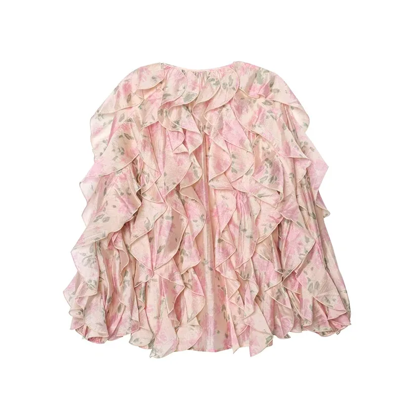 Floral Frill Blouse 3