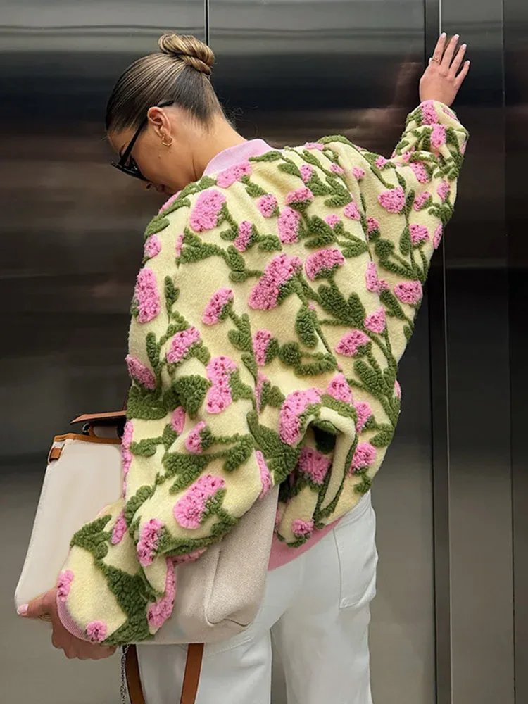 Floral Varsity Jacket 1