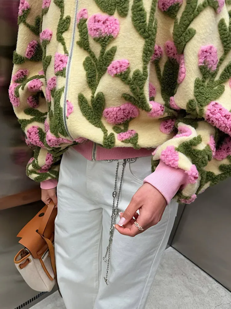 Floral Varsity Jacket 2