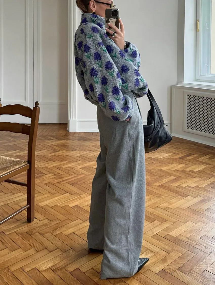 Floral Teddy Jacket 5