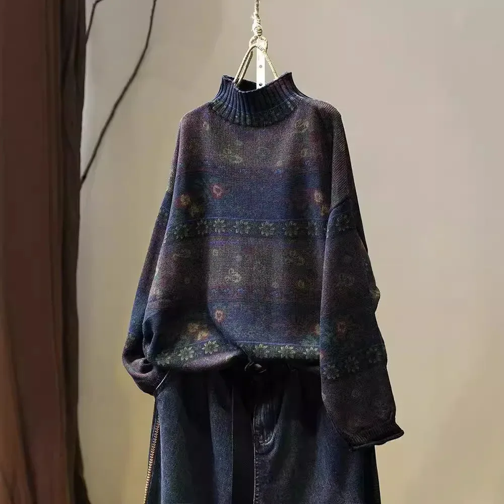 Vintage Flower Sweater 6