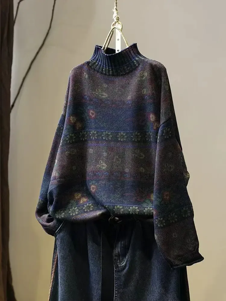 Vintage Flower Sweater 8