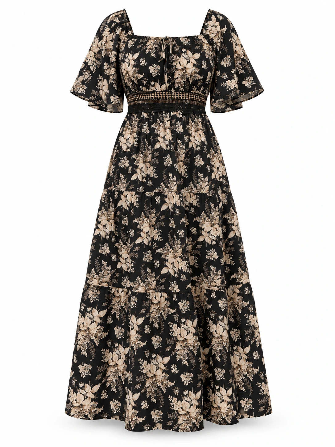 Floral Print Dresses Long