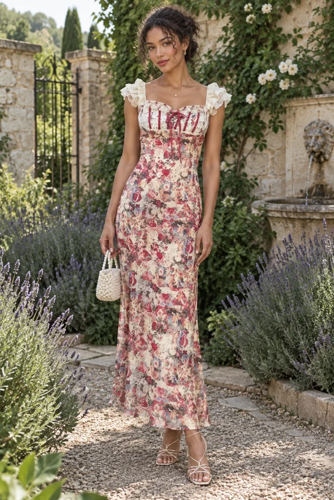 Mermaid Dress Floral