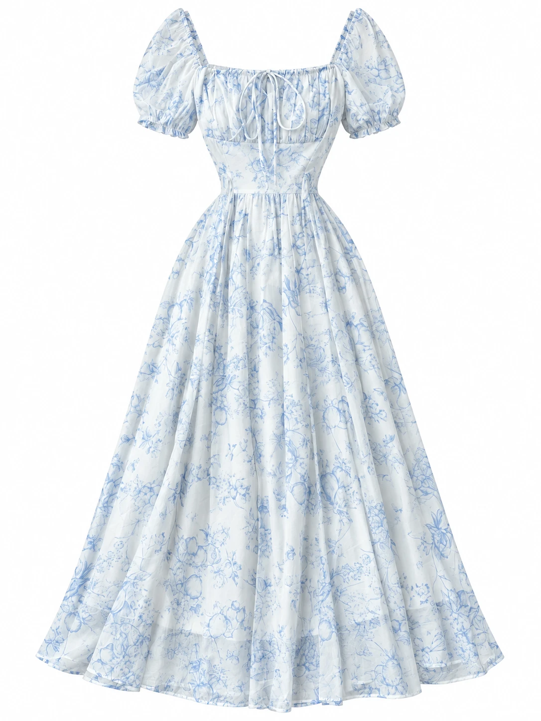 Midi Florales Kleid Hochzeitsgast