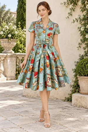 50s Floral Dresses