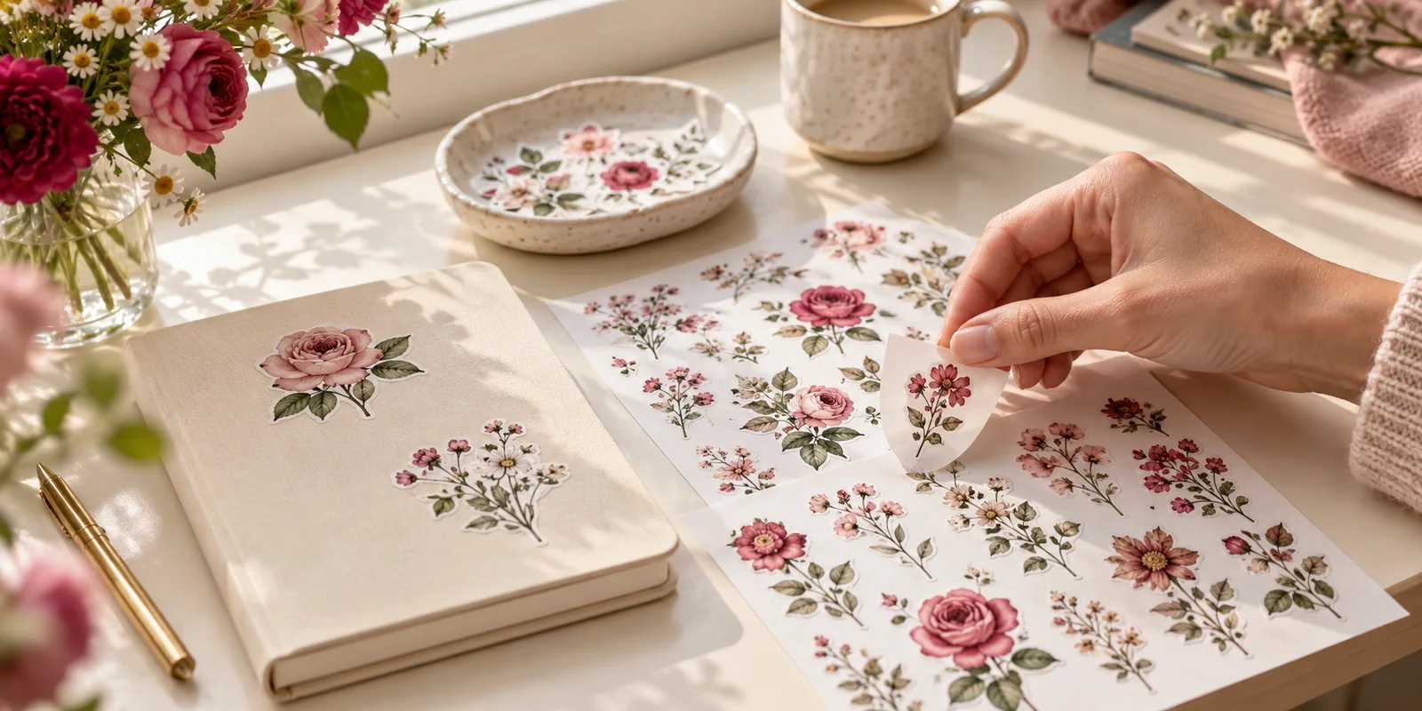 Flower Sticker